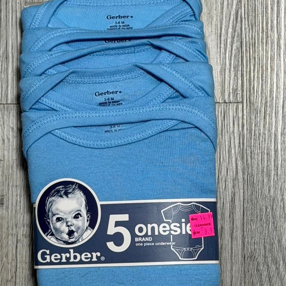 Gerber Bodysuits Baby 3-6 Months